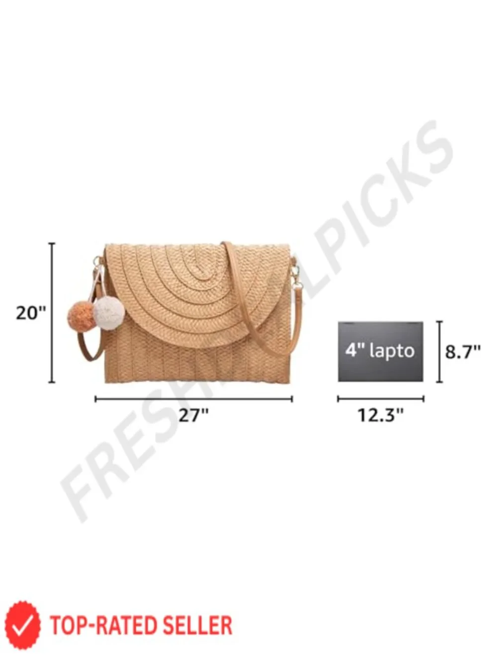 N/A handwoven straw